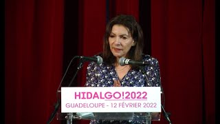 Anne Hidalgo a l'Auditorium de Basse-Terre .