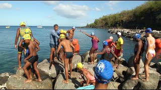 Vieux-Fort Coupe de natation en eau libre.