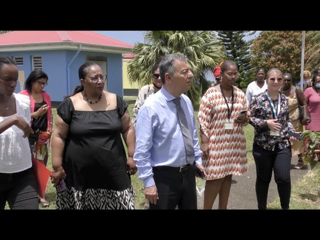 Baillif : Visite de terrain du Secrétaire Général de la préfecture Maurice Tubul.