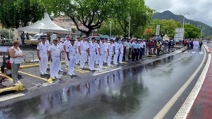 Basse-Terre :Cérémonie du 14 juillet.