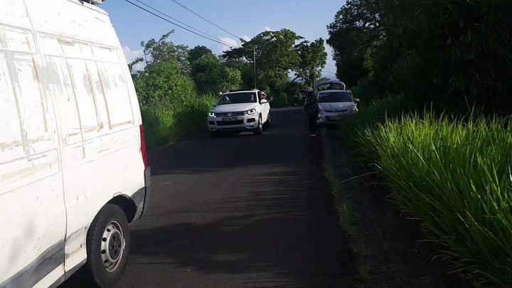 Les Foulées de Baillif. 3 ème étape.  Arrivée Saint-Louis  4.1 km