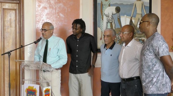 Basse-Terre :Cérémonie en lHonneur de Enzo LEFORT.