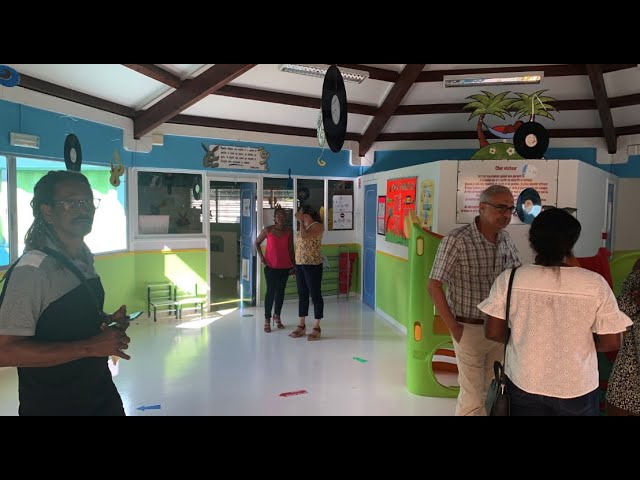 Basse-Terre: Visite des travaux avant la rentrée scolaire .