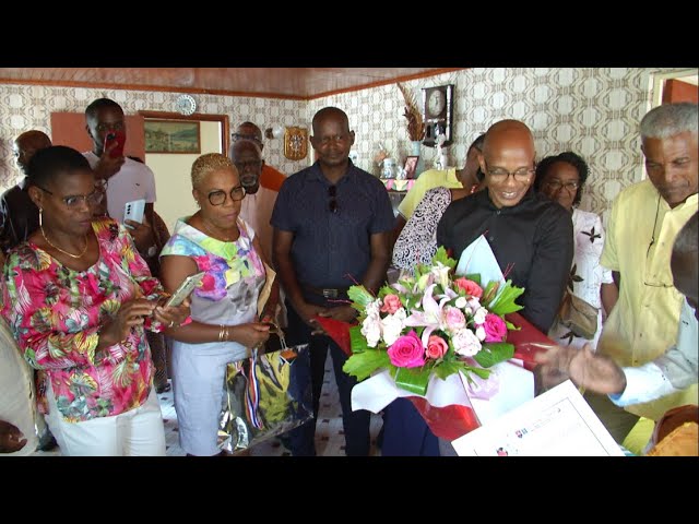 La ville de Bouillante honore une nouvelle centenaire sur son territoire.