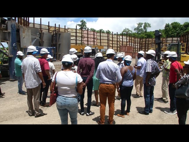 Bouillante :Visite de la centrale Géothermique.