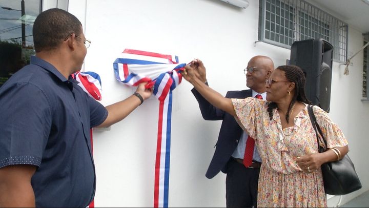 Vieux-Habitants: Inauguration du BIKWEB de Cousinière.