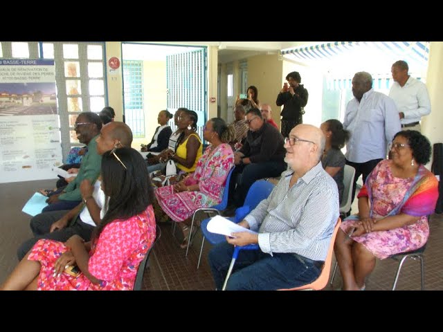 Basse-Terre :Lancement des travaux de réhabilitation de Rivière des Pères.