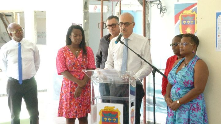 Basse-Terre :Lancement des travaux de réhabilitation de Rivière des Pères.