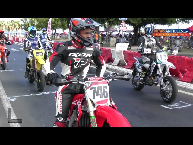 Basse-Terre : Championnat de la Guadeloupe Supermotards.