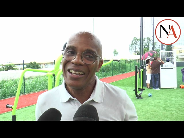 Bouillante : inauguration du City Stade de Desmarais.