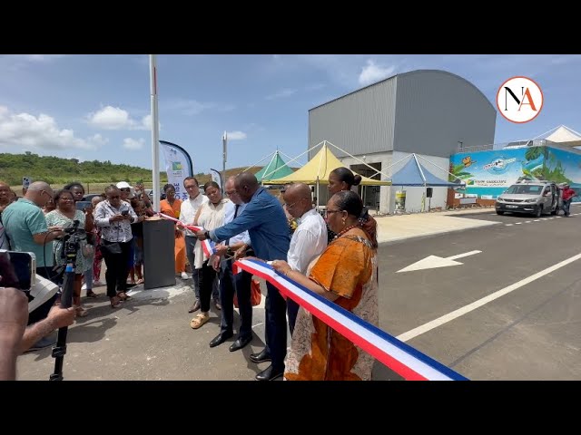 Inauguration de la déchèterie de Baillif