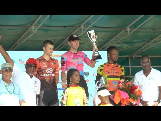 Vieux-Habitants : Benjamin Le Ny remporte la 6e étape du Tour de Guadeloupe.