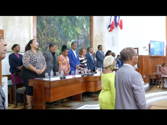 Basse-Terre :Réunion plénière de l'année, vote du budget supplémentaire.