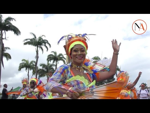 Retour en image sur la parage du dimanche gras à Pointe-à-Pitre.Image TITANA Henri.