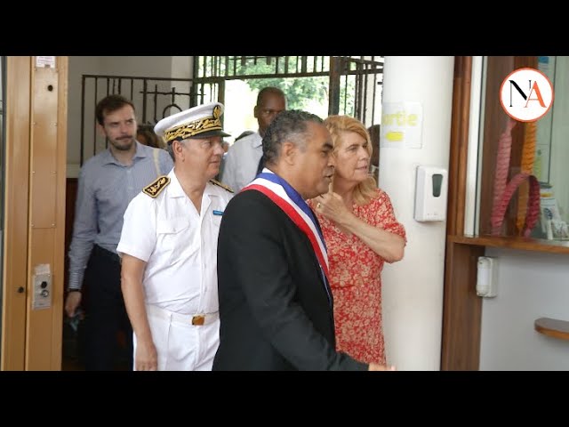 Visite de la ministre Dominique Faure à la mairie de Trois-Rivières.